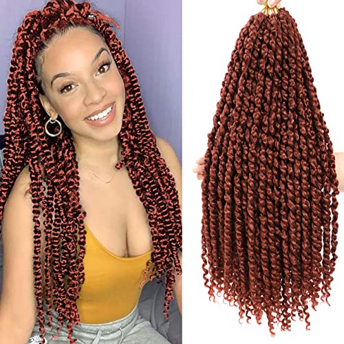 Passion Twist Hair 30 Inch Ginger Color Long Pre-twisted Passion