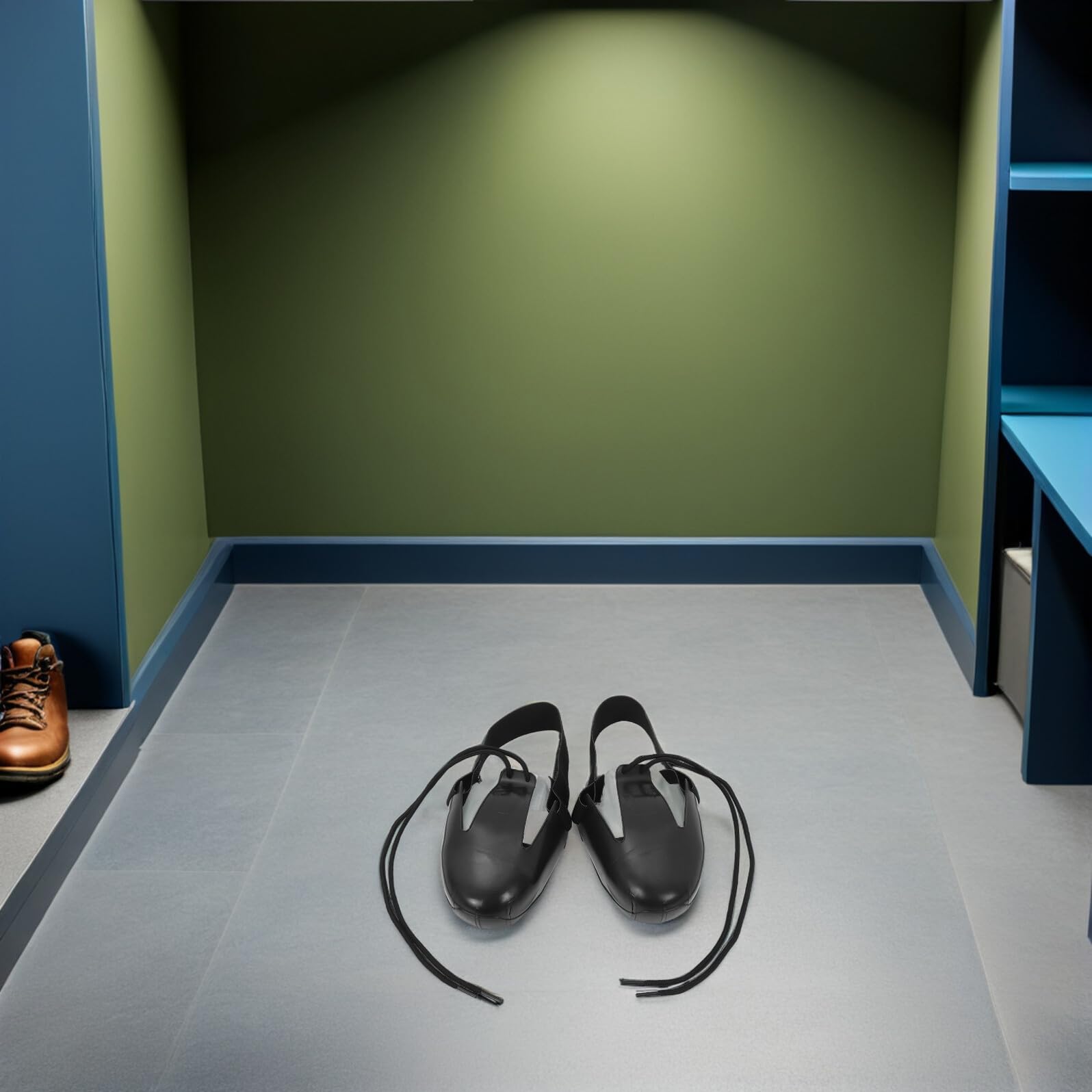 Lot De 2 Protège-Orteils Pour Chaussures De Travail Protection Métatarsienne Externe Noir