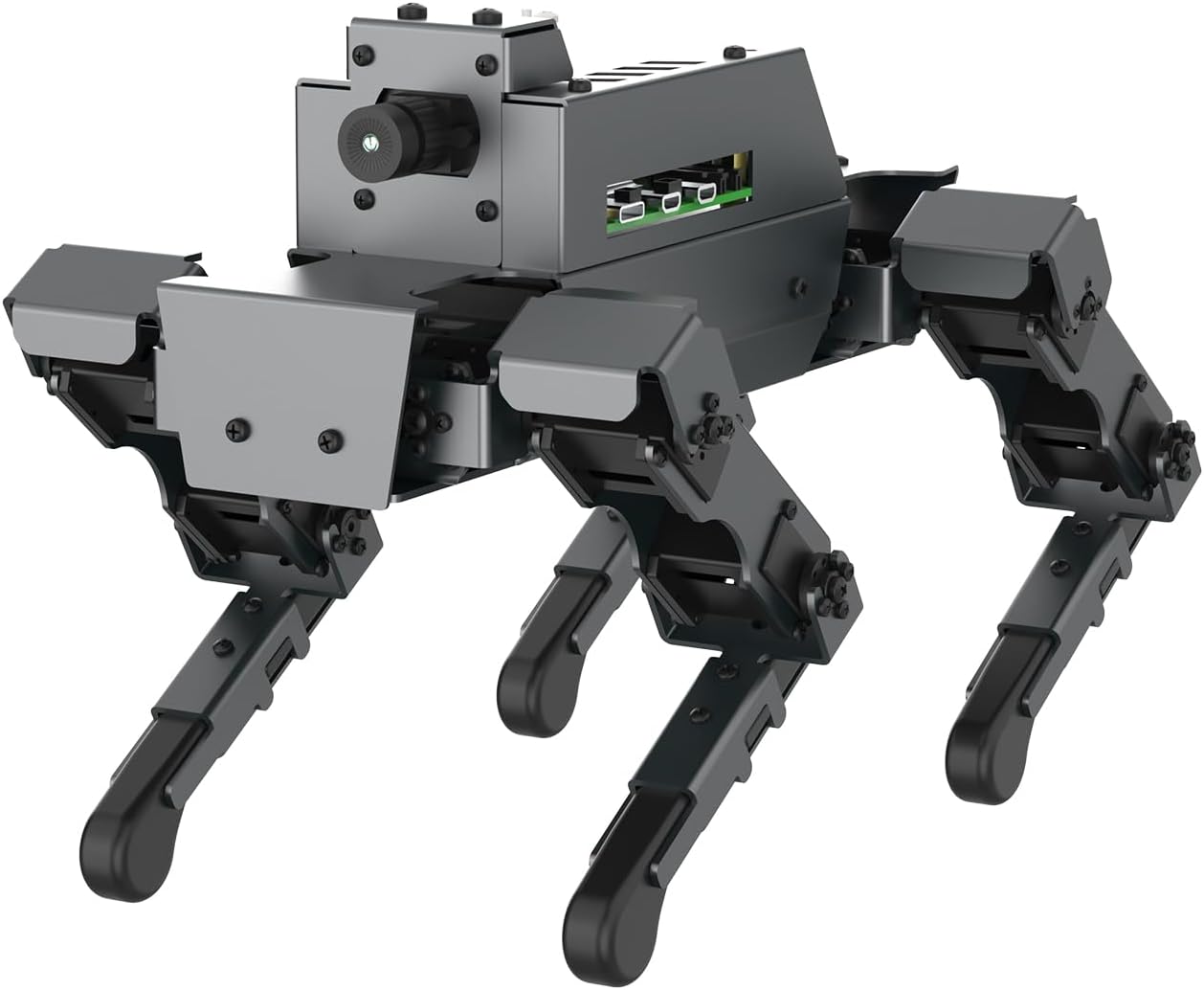 Robot Chien Réaliste Chien Robot IA 2025 - Chiot Réaliste Qui Marche Et Aboie - Robot Interactif Avec Mouvement Queue - Cadeau High-tech Robot Marche Aboie Queue