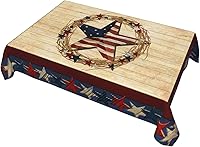 Vista 61 de YETTA YANG Paño de Mesa Redondo de Dulce de Chupachups Gótico en Negro y Blanco de 60 Pulgadas, Cubierta de Mesa Decorativa de Tela para Mesas