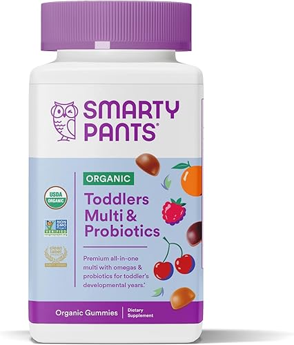 Miniatura 5 de SmartyPants Multivitamínico para hombres, gomitas orgánicas probióticos, CoQ10, metilfolato, Omega 3 (ALA) y gomitas multivitamínicas orgánicas para