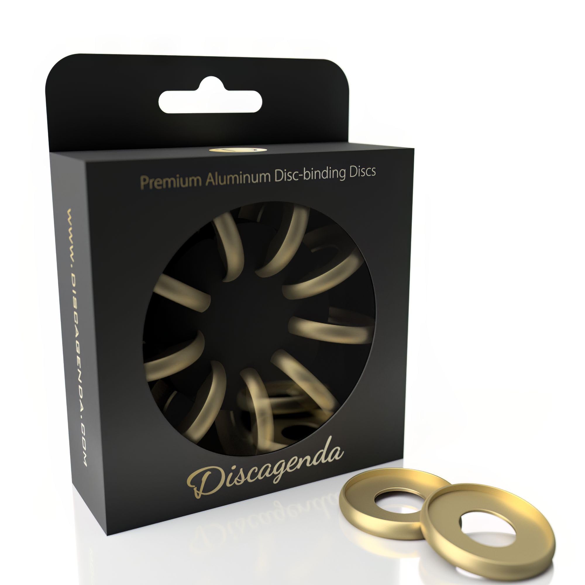Discagenda Discbound Discs (Rose Gold, 9 Piece 1.3in)