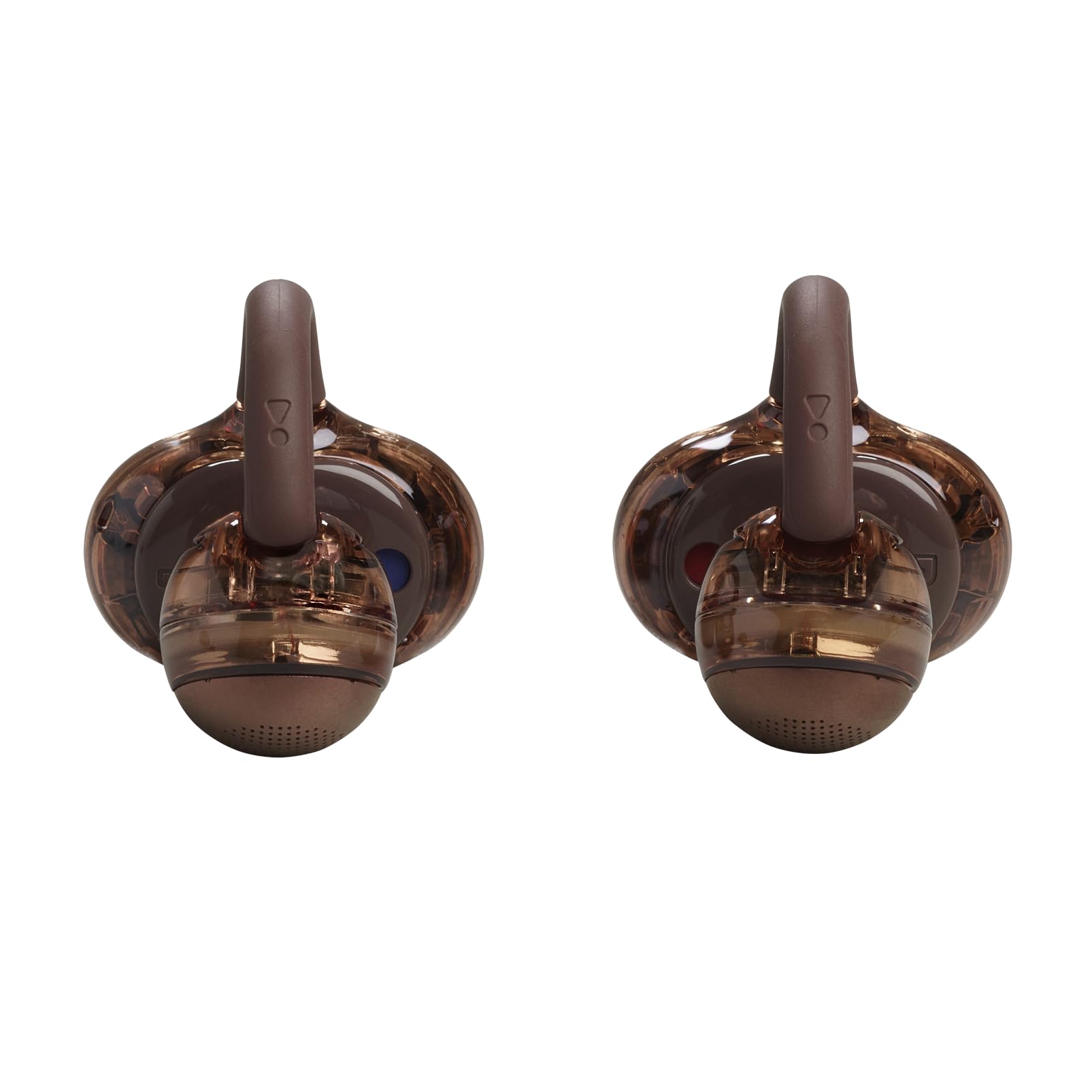 JBL Soundgear Clips, True Wireless Słuchawki, Ghost Copper | Otwartej Konstrukcji, SonicArc Design, do 32 Godzin Działania, Odporne na Wodę i Kurz IP54, Technologia JBL OpenSound