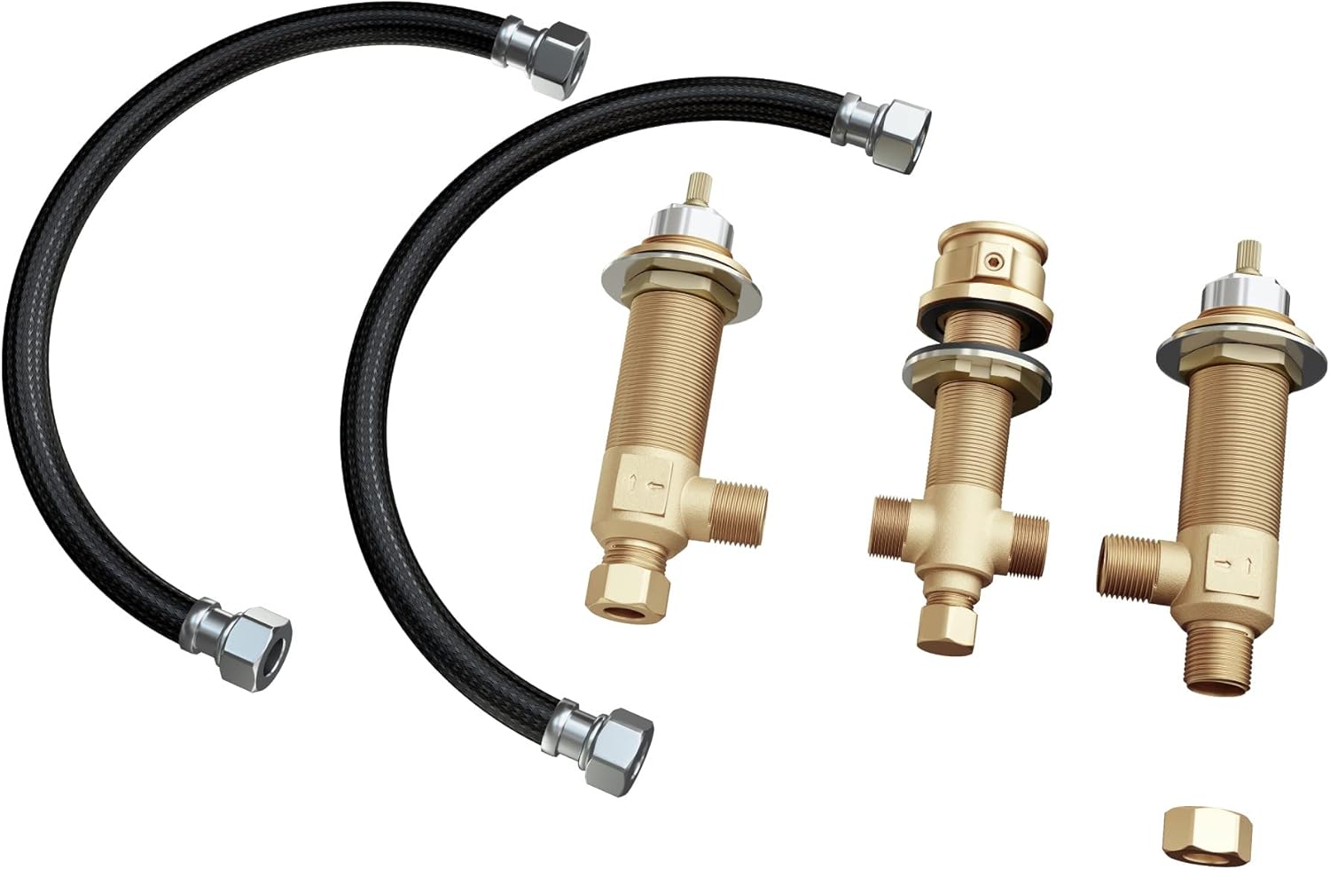 PROFLO PF674163 1/2 Inch Rough In Valve - For Use with Roman Tub Faucet Trims - N/A