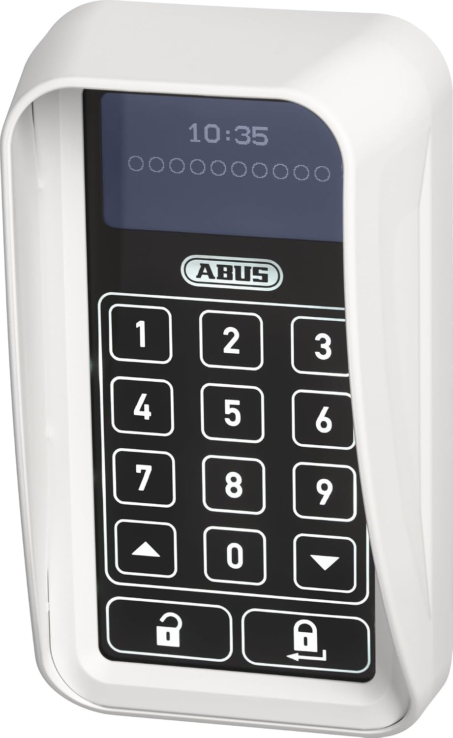 ABUS HomeTec Pro Keyboard Privacy Screen CSS3000W - for the Wireless Keyboard CFT3000 and the Bluetooth Keyboard CFT3100 - White