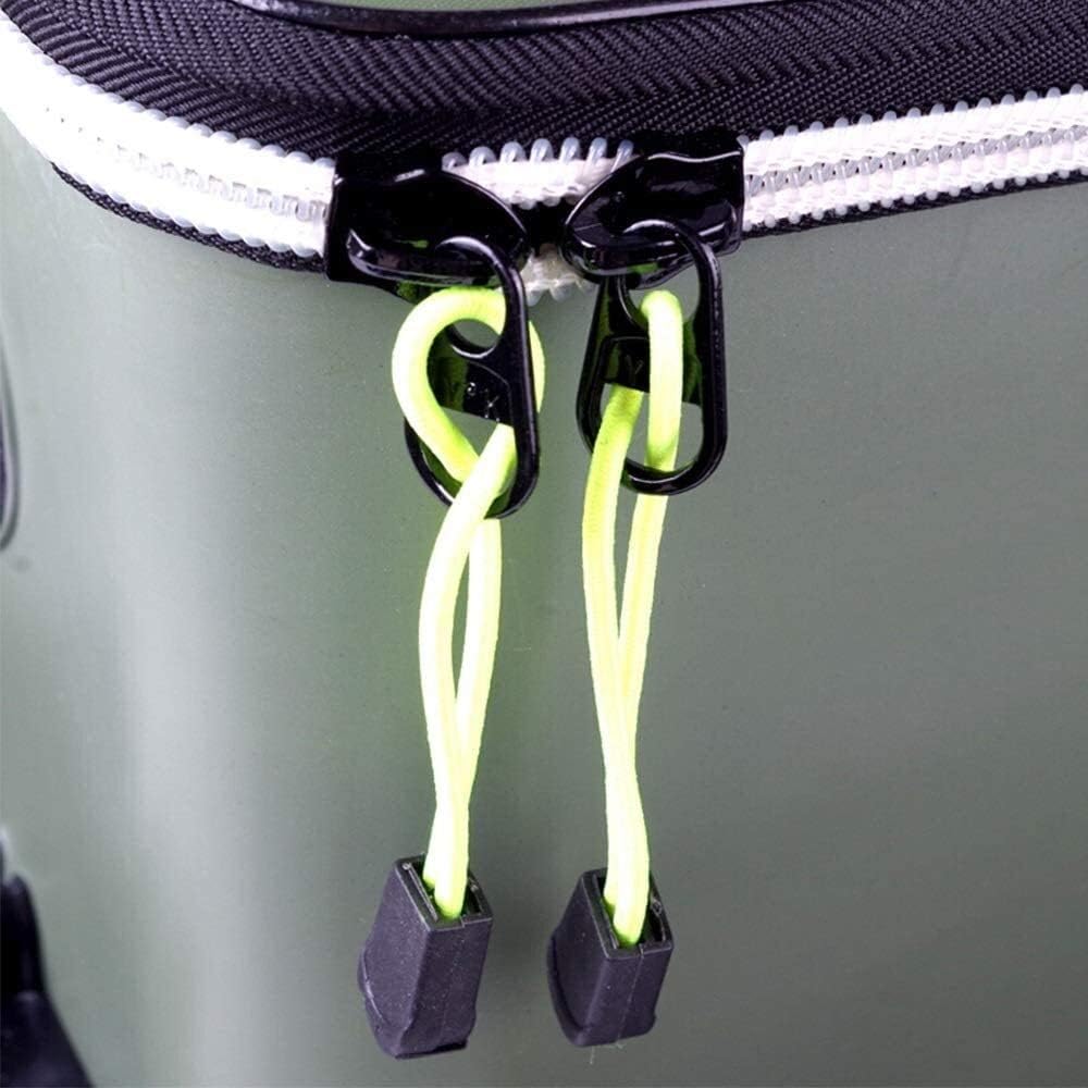 Fishing Tackle Box, Double-shoulder Fishing Bucket, Multi-functional Foldable Bait Box, Suitable for Sea Fishing and Landscape Fishing
