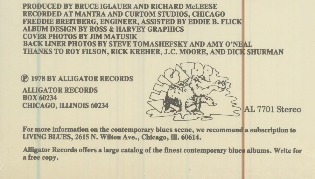LIVING CHICAGO BLUES VOL. 1 [LP VINYL]