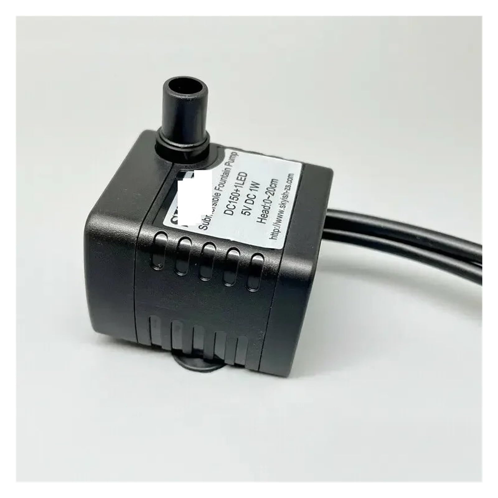HSMQUBDBX 1W Water Pump Quiet Brushless Water Pump DC 5V 1.7LPM Small Submersible Pump for LED Aquarium
