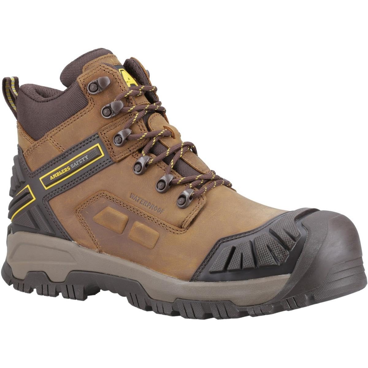 Amblers Safety Quarry Safety Boot Brown UK 9 Brown