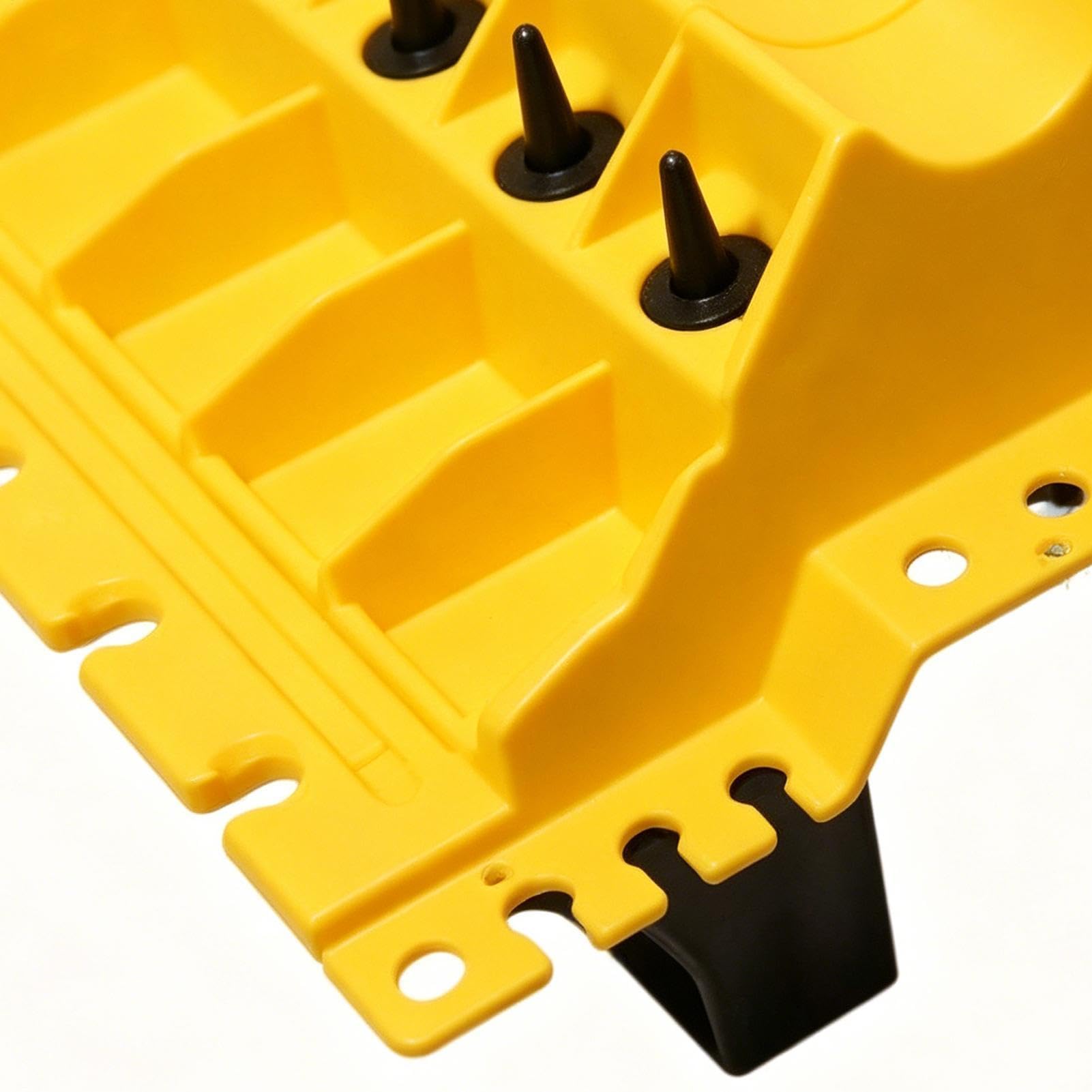 Organizzatore testa cilindro, strumento di stoccaggio del motore, 45,7 x 40,6 cm, aiuto portatile, dispositivo antiscivolo professionale con presa facile, alimentazione compatta con uso quotidiano