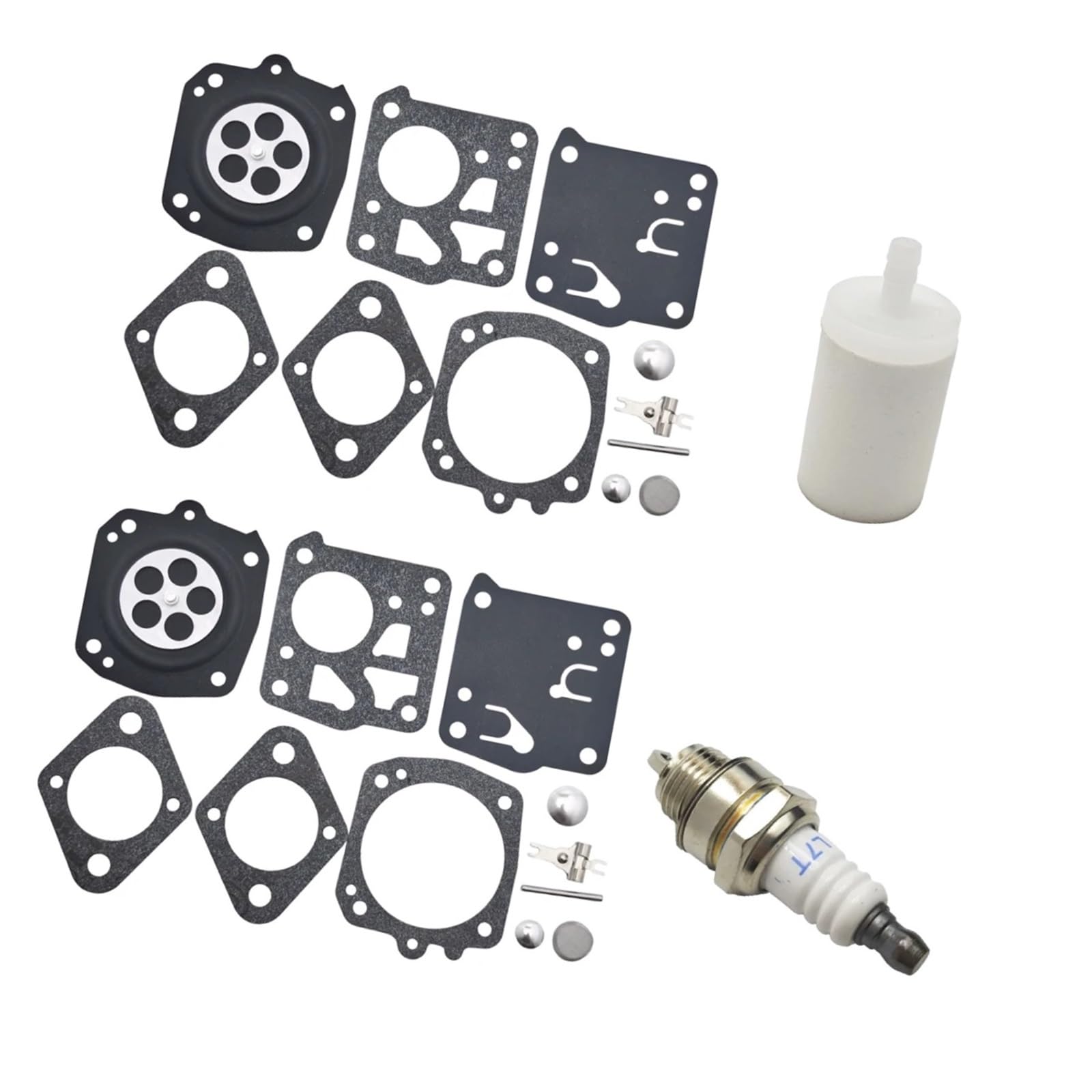 Kit carburateur RK23HS RK-17HS pour tronçonneuse Husqvarna 266XP 288XP 385 272XP, lot de 2