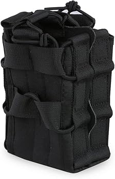 Amazon.co.jp: 大容量5.56mm 7.62mm マグポーチ マガジンポーチ MOLLE