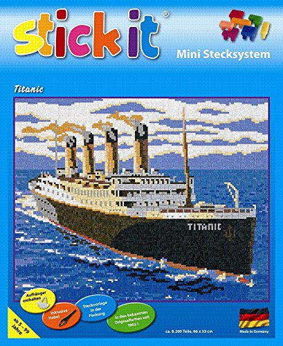 stickit Mini Stecksystem Titanic fahrend ca. 8.200 Teile Nr. 41222