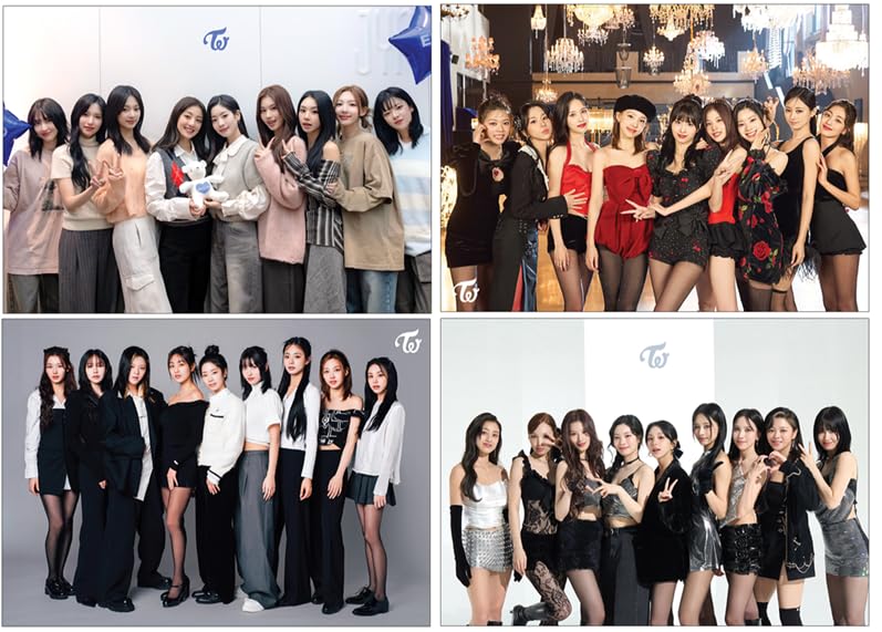 Amazon.co.jp: トゥワイス グッズ ポスター 12枚 + シールセット 1枚