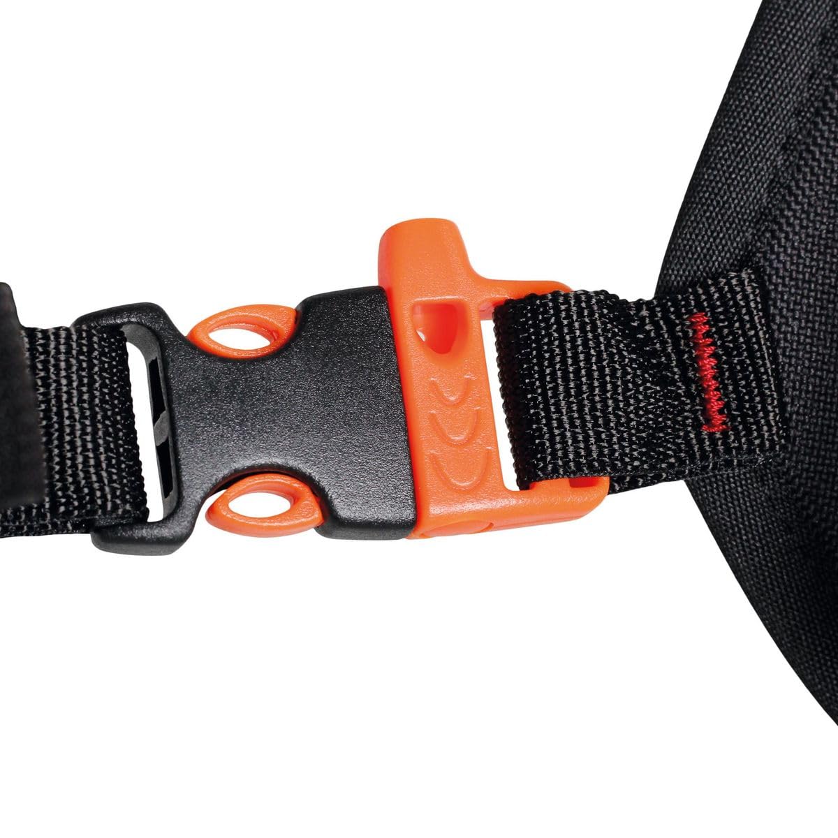 Singing Rock Cintura per la cura degli alberi Arbo Chest – Universale, nero, EVA foam, PAD, PES, PE, PP, elastan, arboristi, coltivatori di alberi e paesaggi, cintura di sicurezza