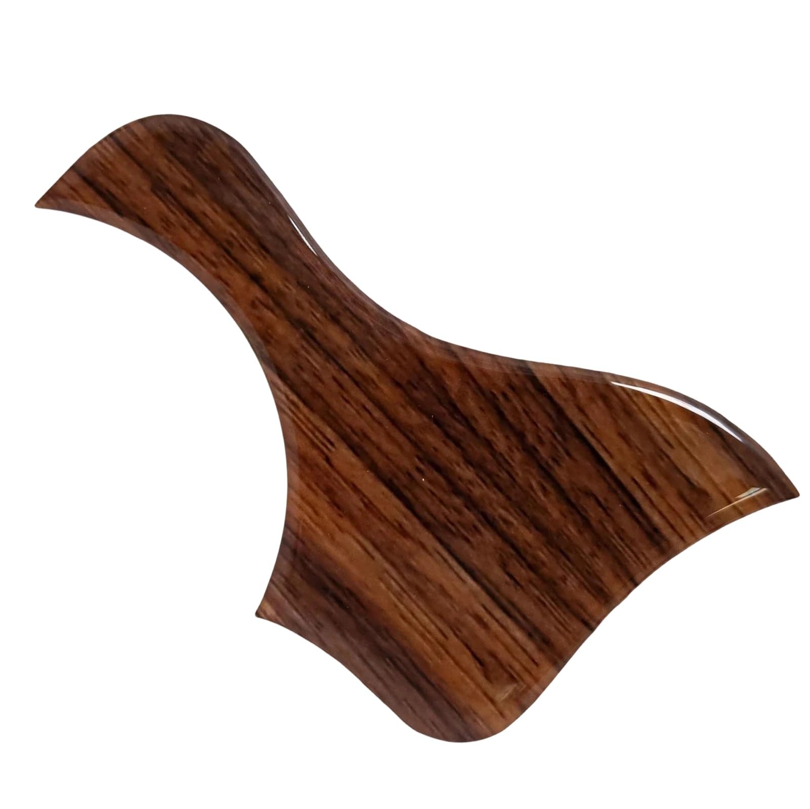 Pickguard do gitary akustycznej dla początkujących Gruby drewniany pickguard do gitary akustycznej ze ściętą krawędzią