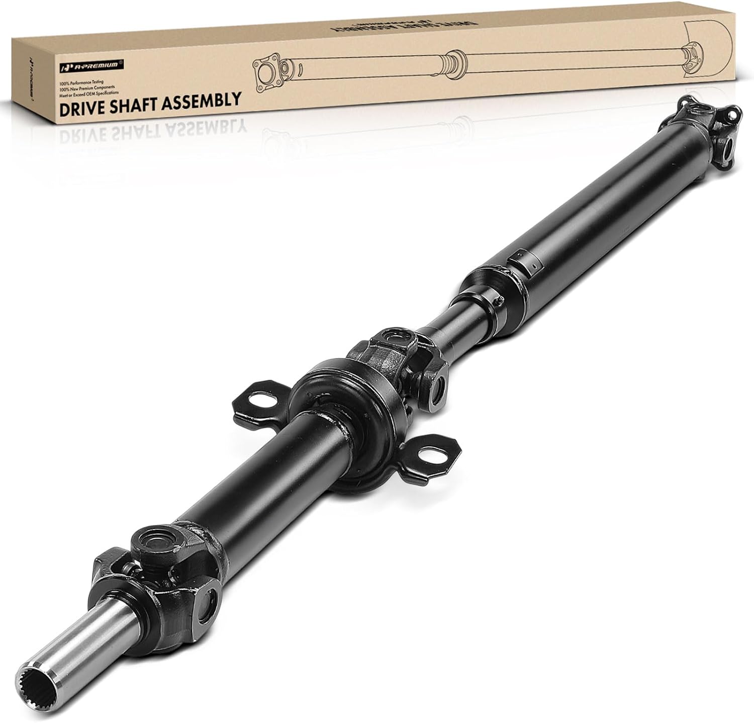 A-Premium Rear Drive Shaft Driveshaft Assembly Compatible with Kia Sorento 2004 2005 2006, Manual Transmission, RWD, Complete Prop Shaft