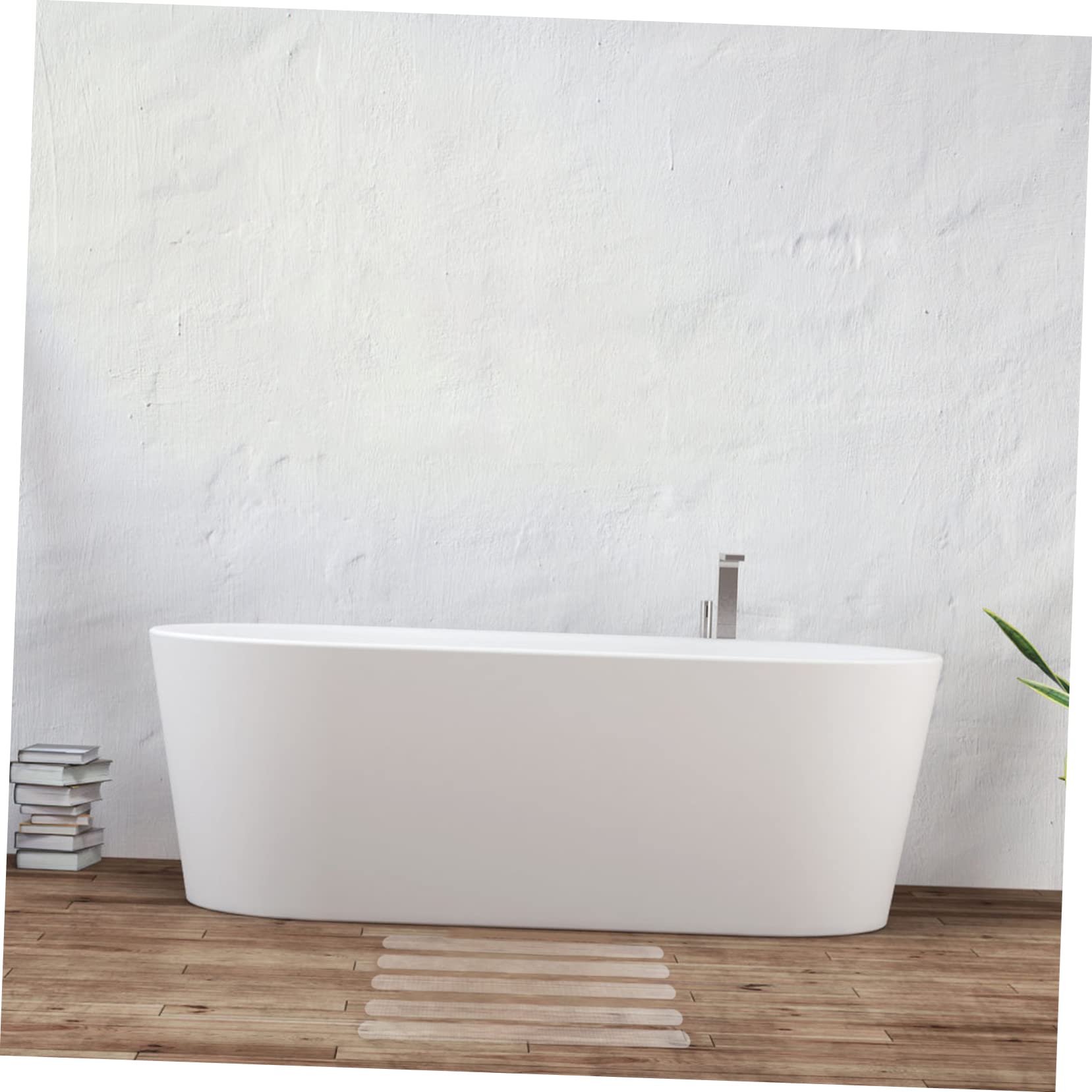MAGICLULU 60 Piezas Pegatinas Antideslizantes para El Suelo Pegatina Antideslizante Tira De Seguridad De Baño Ducha Antideslizante Pegatinas Bañera Pegatinas Mañana Transparent