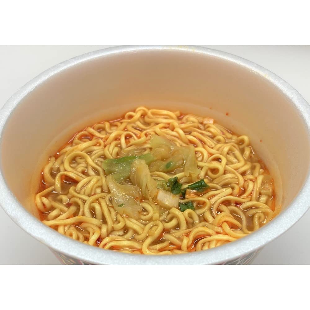 Amazon.co.jp: 日清食品 日清デカうま 旨辛味噌 カップ麺 106g×12個