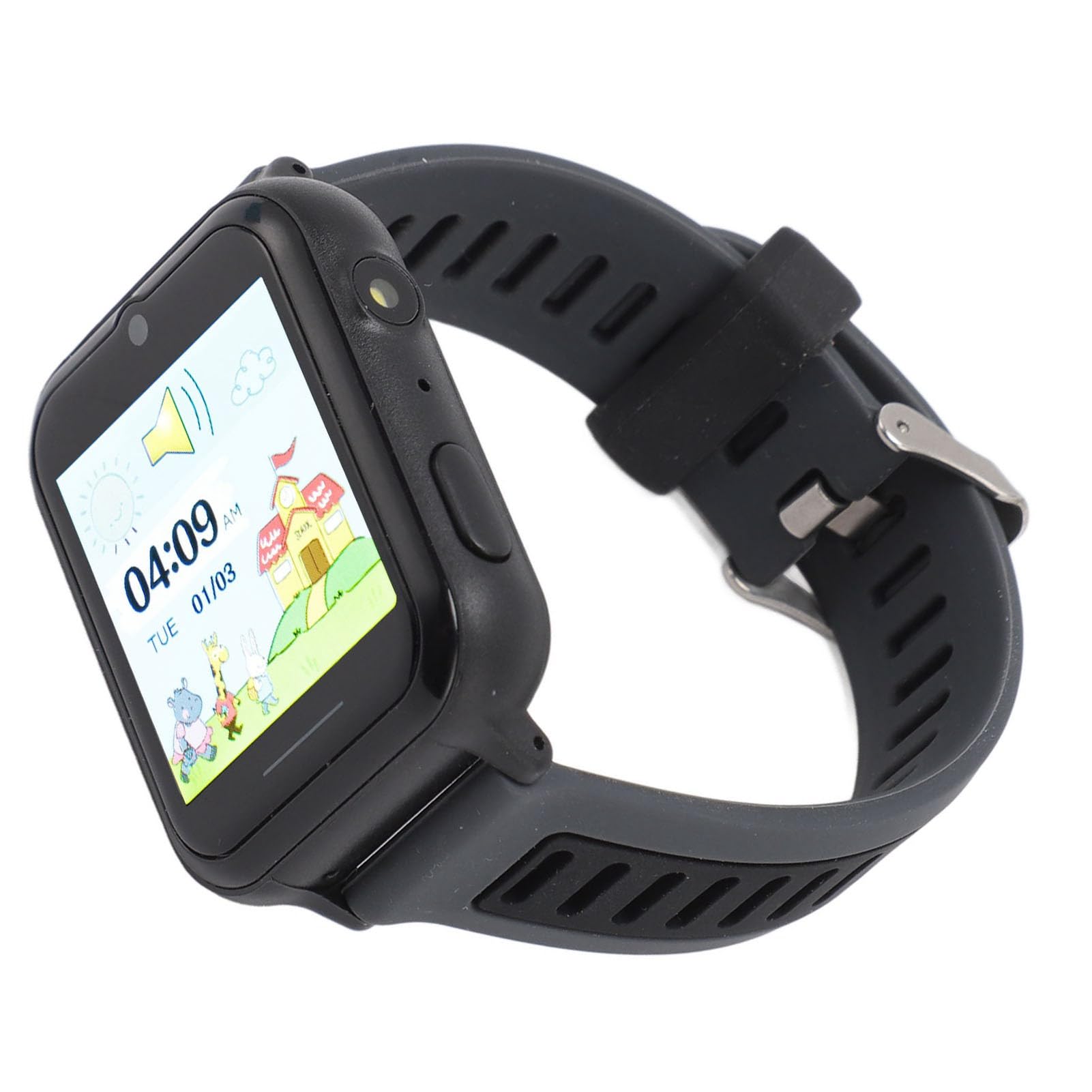 Jectse Montre Intelligente pour Enfants pour Garçons et Filles, écran Tactile Y12B, Montre Intelligente étanche pour Enfants avec 14 Jeux, Caméra Musicale, Réveil Vidéo, Lampe de Poche,