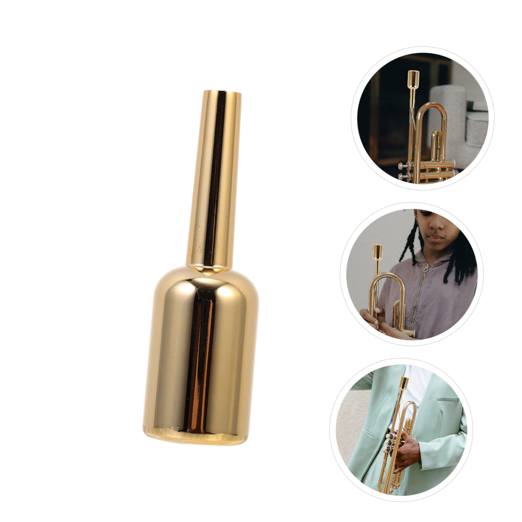 GOOHOCHY 7c Trumpet Mouthpiece Replacement Material Elegant Trumpet Part Replacement for Instrument Supply