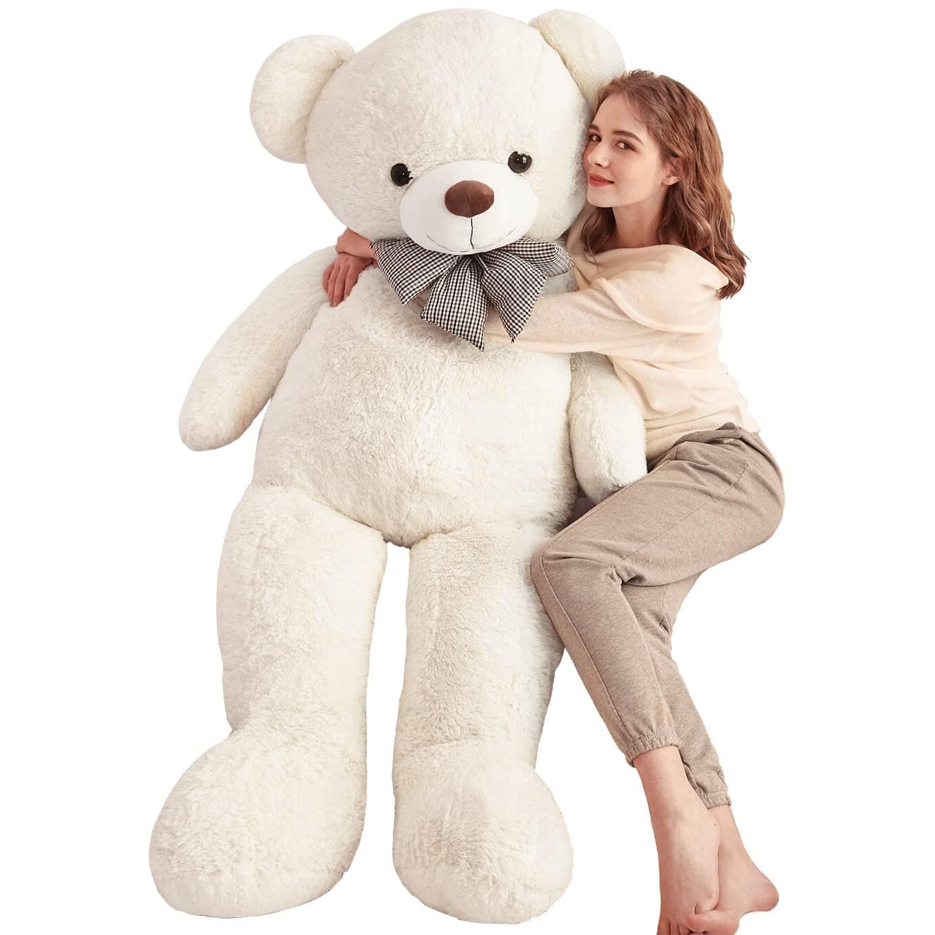 Amazon.com: IKASA Giant Teddy Bear Plush Toy Stuffed Animals