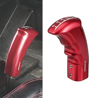 NICECNC Shift Knob Grip Gear Selector Shifter Compatible with Polaris RZR 1000 XP 2014-2021, RZR XP Turbo 2021, RZR 800 900, RZR RS1, Sportsman 570, ACE 570 900 Replacement for 5414569, 1542256 Red