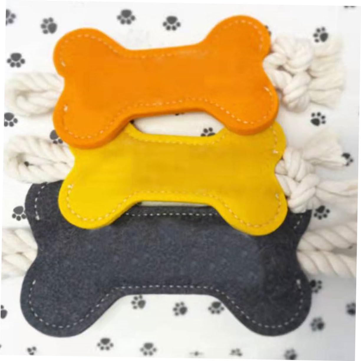 BESPORTBLE 12 Piezas De Juguetes para La Dentición Juguetes De Hueso Chirriantes para Mascotas Juguete De Animales Juguete para La Dentición De Mascotas Cumpleaños para Perros