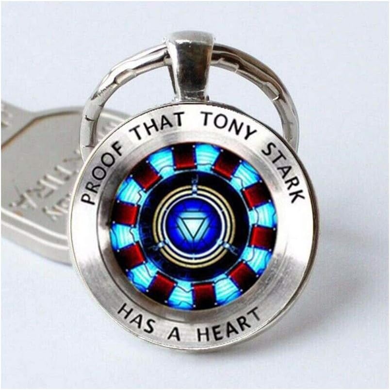 Man Keyring Reactor Energy Block Core Keychain Proof That Tony Has A Heart