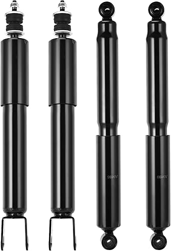 Miniatura 1 de AUTOSAVER88 Conjunto de amortiguadores de suspensión delantera y trasera compatible con Chevy Suburban 1500 Tahoe 2000-2006 GMC Yukon 2000-2006