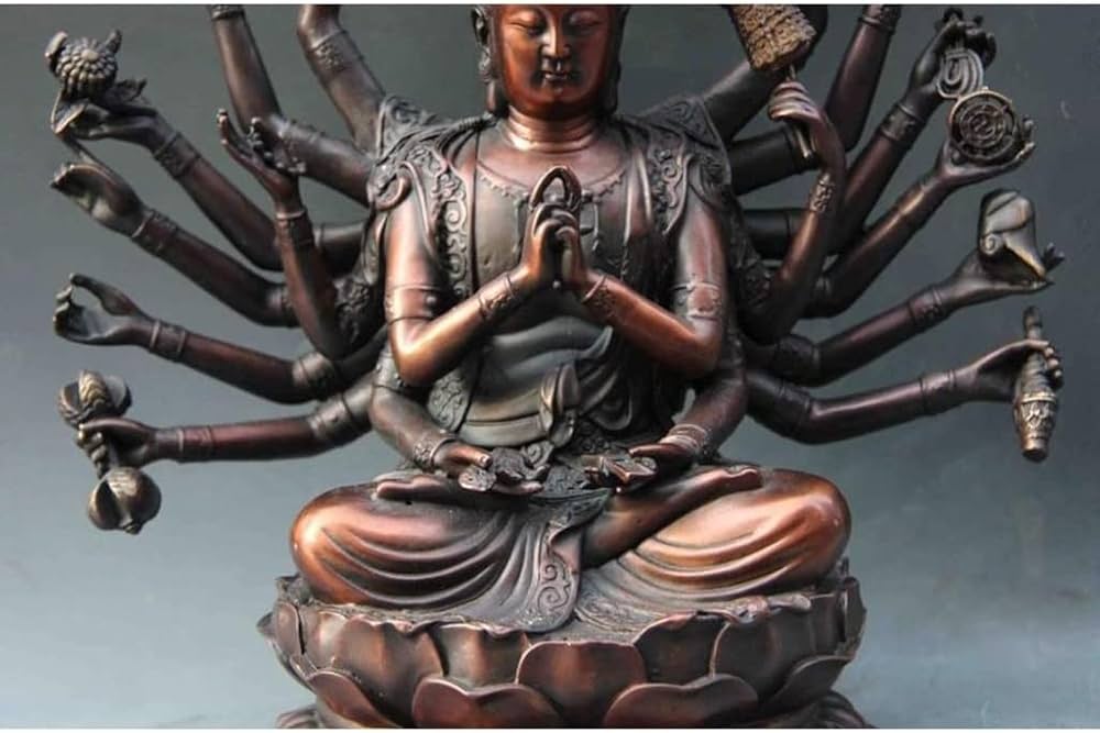 Amazon.co.jp: 仏像、チベット仏教寺院の仏像の装飾品、赤銅と青銅の十 Amazon.co.jp: 仏像、チベット仏教寺院の仏像の装飾品、赤銅と青銅の十