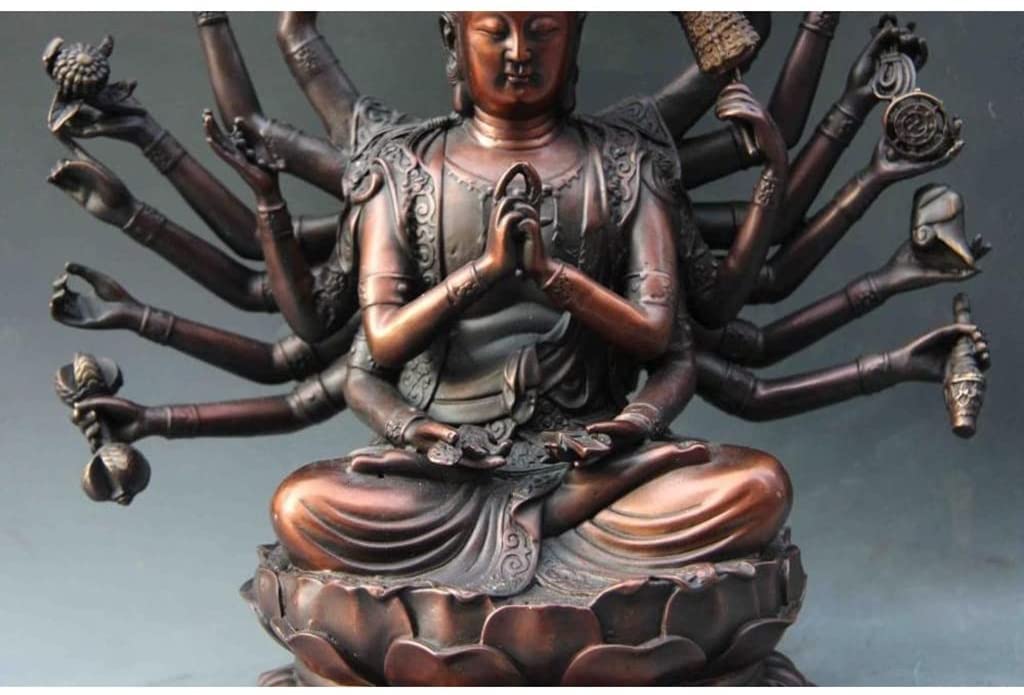 チベットの仏像 Amazon.co.jp: 仏像、チベット仏教寺院の仏像の装飾品、赤銅と青銅の十