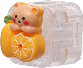 منظم وحامل كابلات بلاستيك عملي بتصميم حيوانات للمكتب والسيارة والمنزل متعدد الألوان طراز CO-39 من جي باور