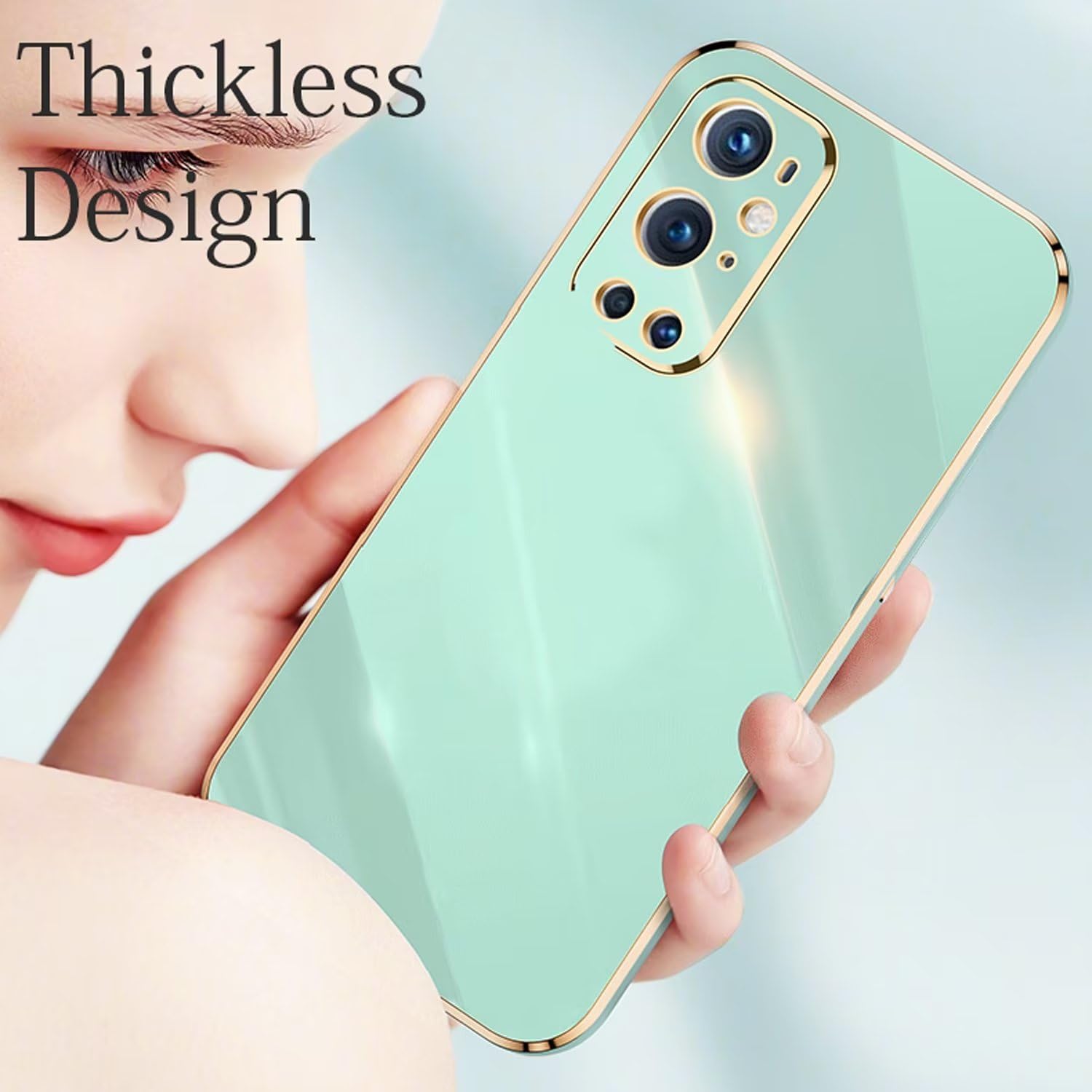 TINGYR Cover Compatibile con OnePlus 13T, Ultra Sottile di Gomma, Ottima Cover Antiurto TPU Flessibile, Custodia Case Compatibile con OnePlus 13T Smartphone.(Blu