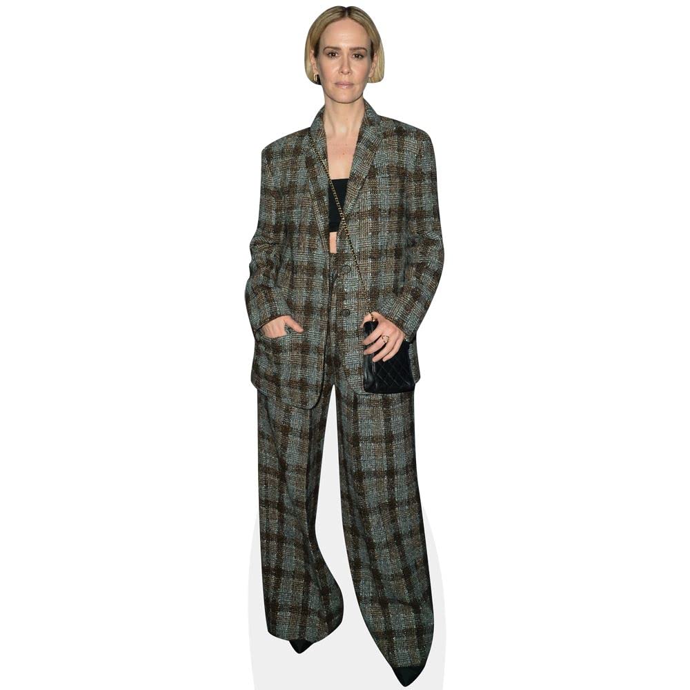 Celebrity Cutouts Mini Size Cutout Sarah Paulson (Trouser Suit)