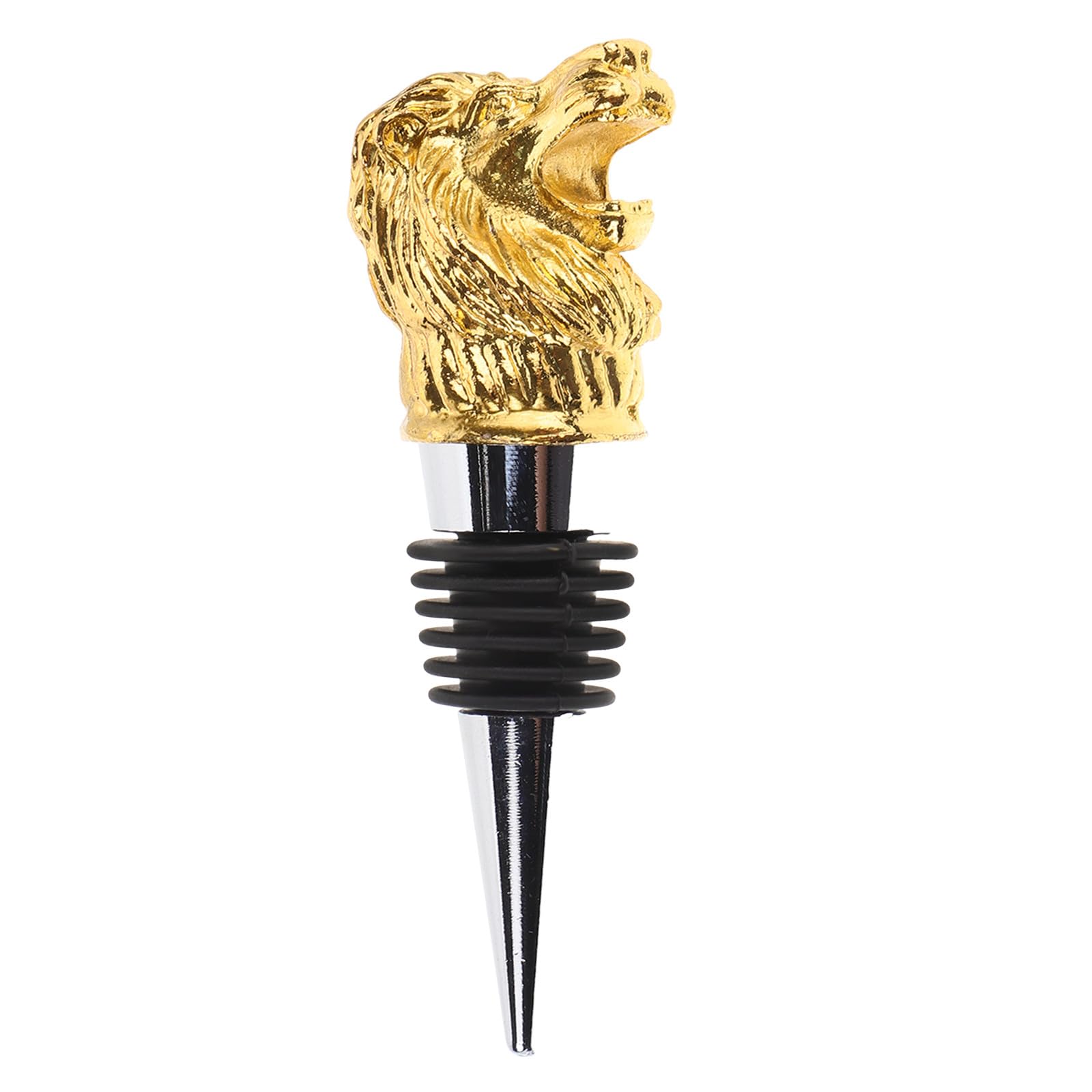 Tapón de botella dorado ifundom de acero inoxidable ideal para fiestas y eventos elegantes