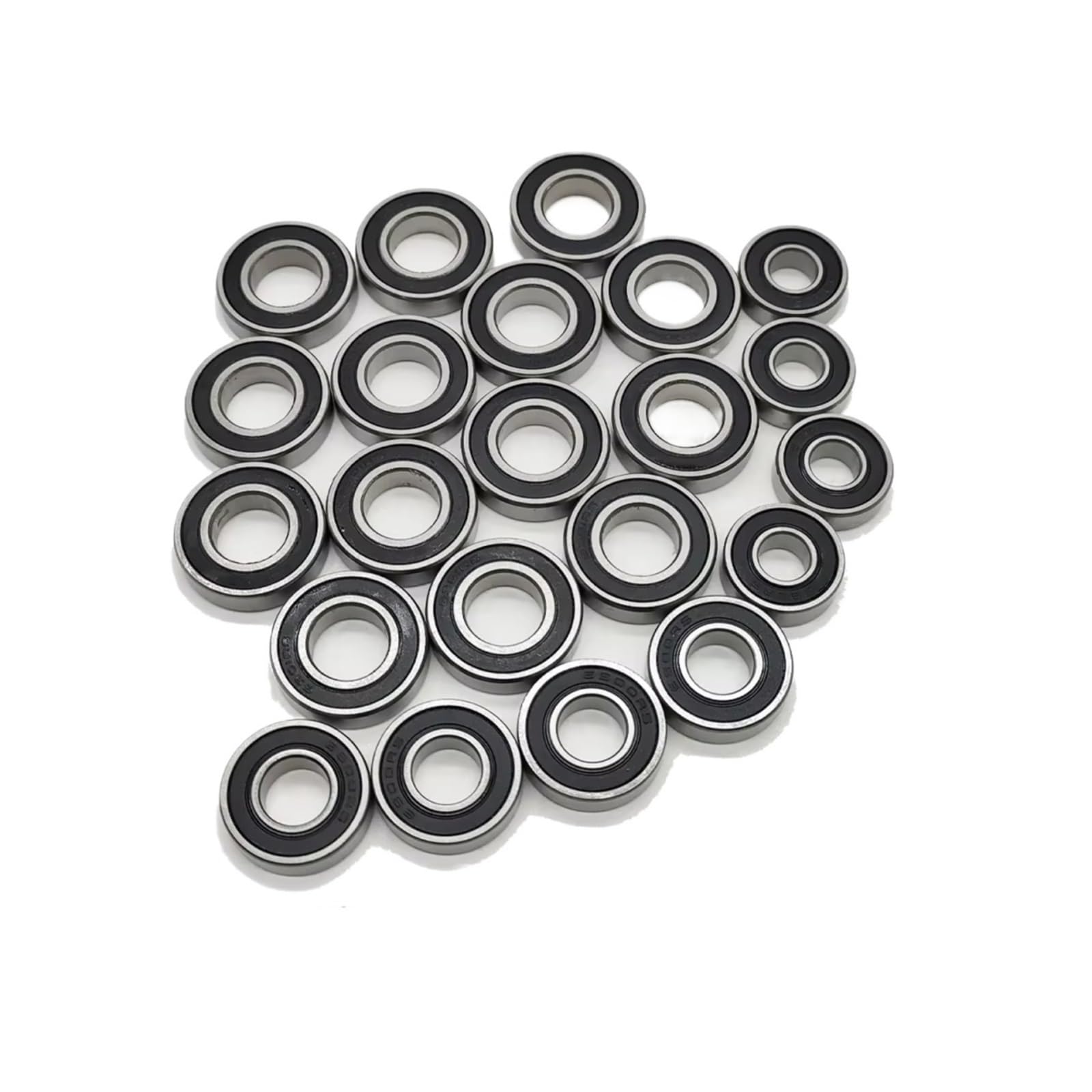 RC Lagerteile Für Losi Für DBXL-E 2.0 4X4 1/5 22 Teiliges Komplettes Kugellager Kit Rillenkugellagerstahl Vorgefettet RC Auto Für Wüste Für Buggy Brushless Teile