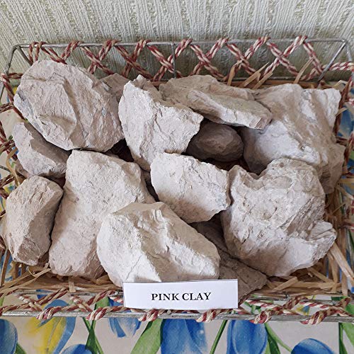 Pink Clay Edible (8 Oz,250 gr.), Clay Crimean Pink, Edible Clay, Natural Clay, Clay for Eating, Edible Clay Chunks (lump)