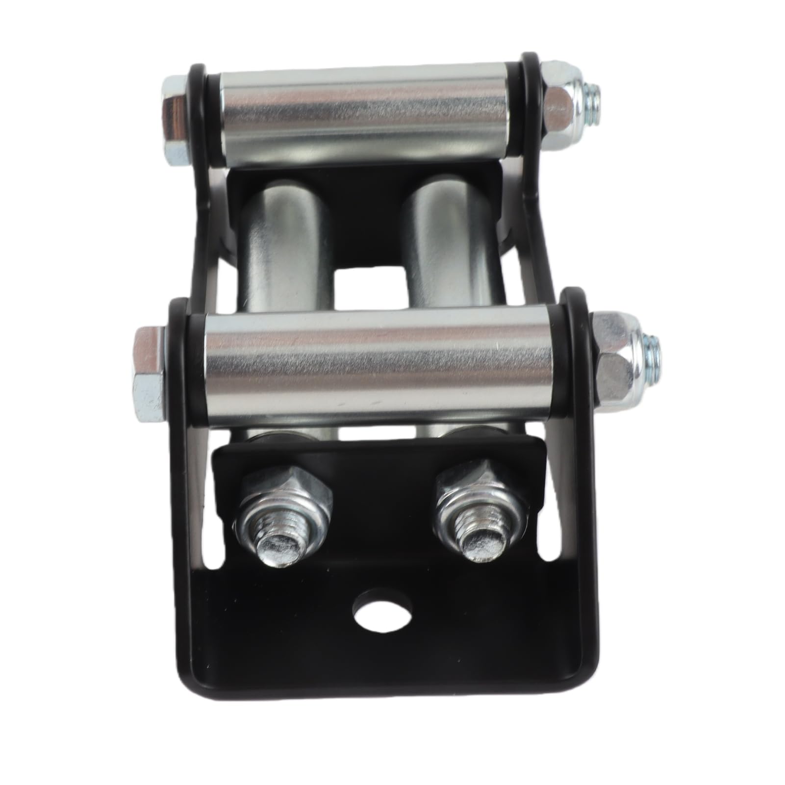 CHICIRIS Passacavo a Rulli per Verricello in Ferro per Impieghi Gravosi, Distanza tra i Fori 125 Mm/5 Pollici Accessorio Automobilistico Universale