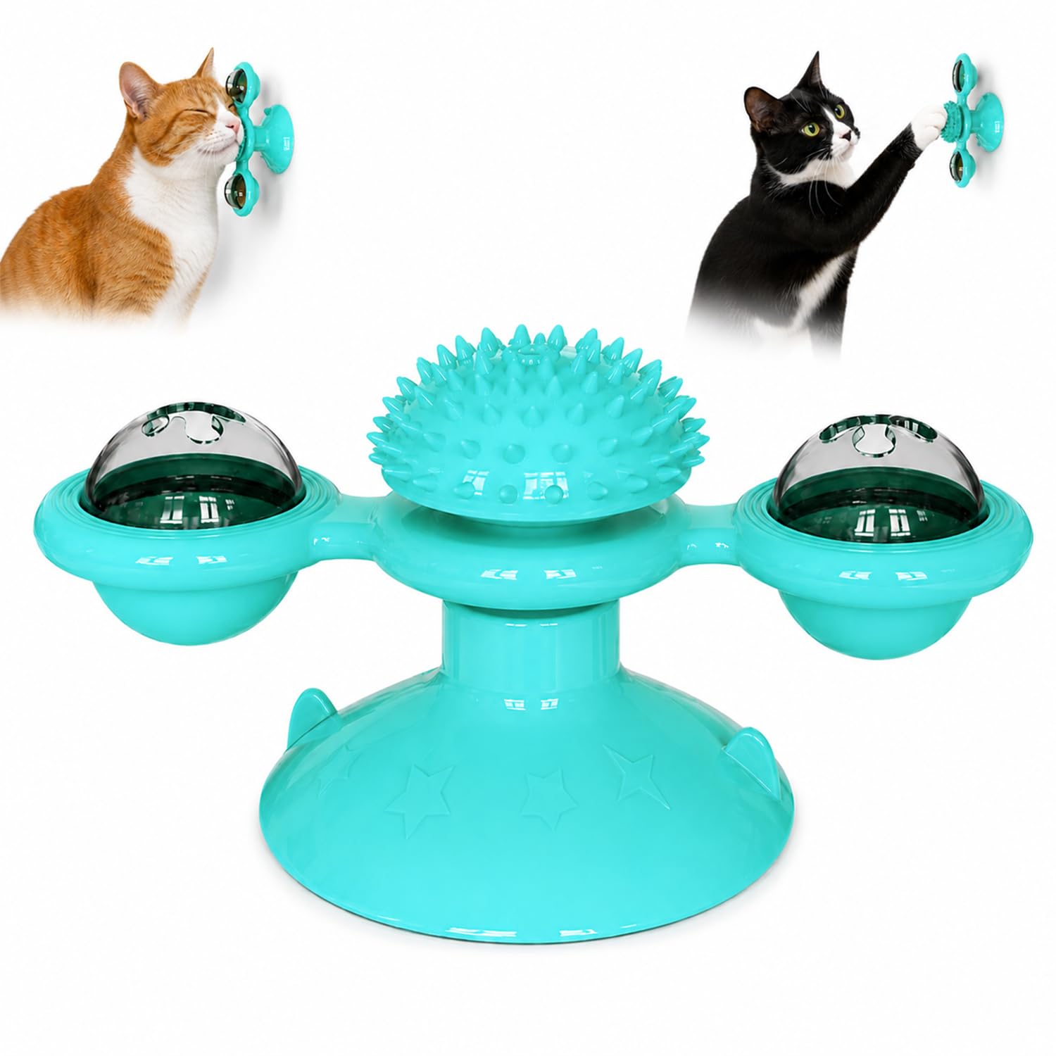 Interactive Cat Toys with Catnip Ball | Chew, Scratch, Rub & Teeth Grooming, Indoor Cats,…