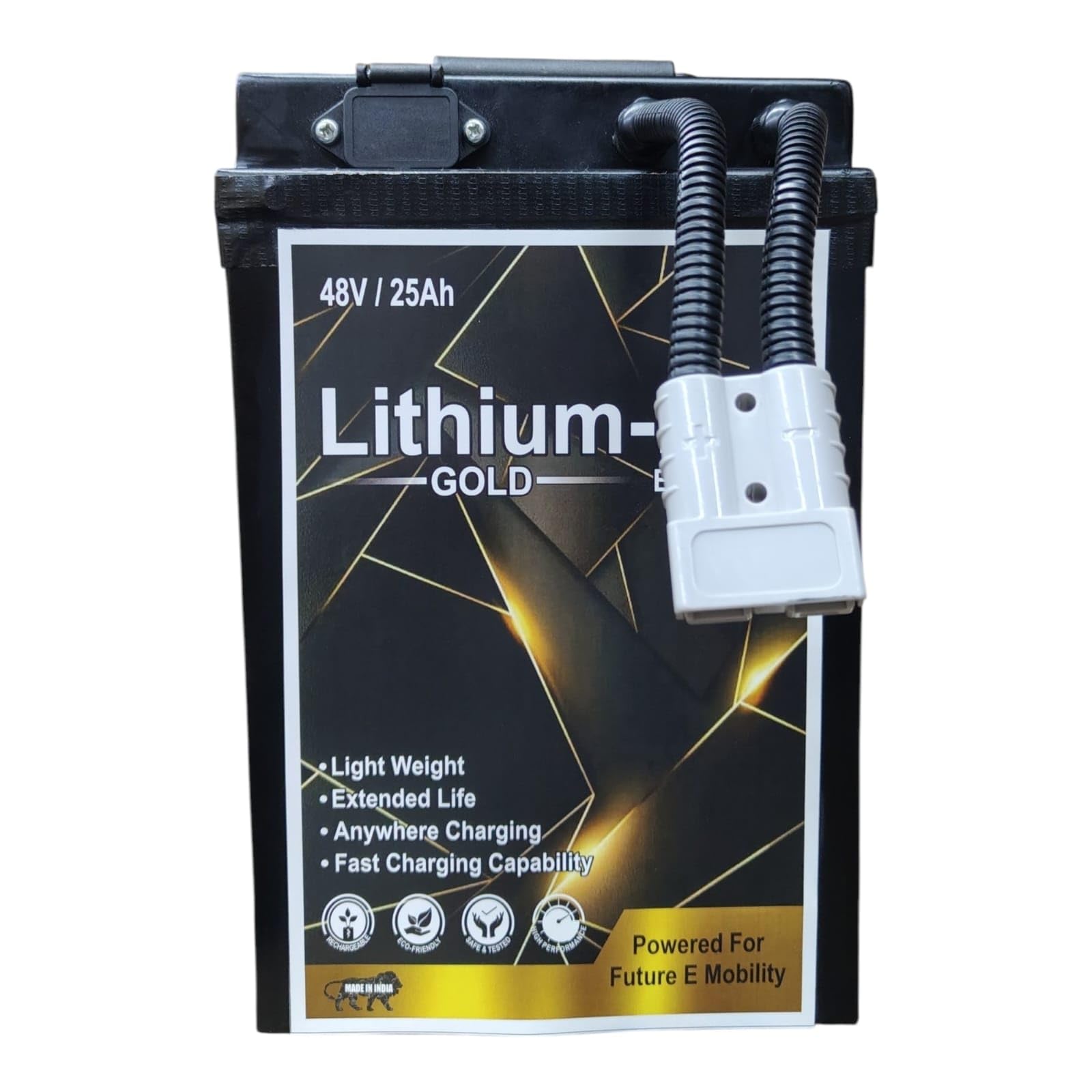 Lithium Ion Battery (NMC) - GOLD - for Electric Vehicles - 48V/25Ah/ 13S-image-49