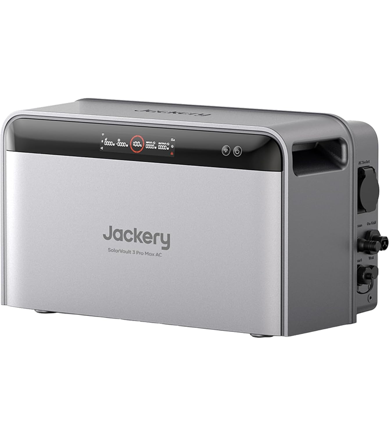 Jackery SolarVault 3 Pro Max AC Solarspeicher, AC-gekoppelt, 2500 W, 2,52–15,12 kWh erweiterbar, für bestehende PV-Anlagen und Mikro-Wechselrichter, speichert Überschussstrom, Plug &amp; Play