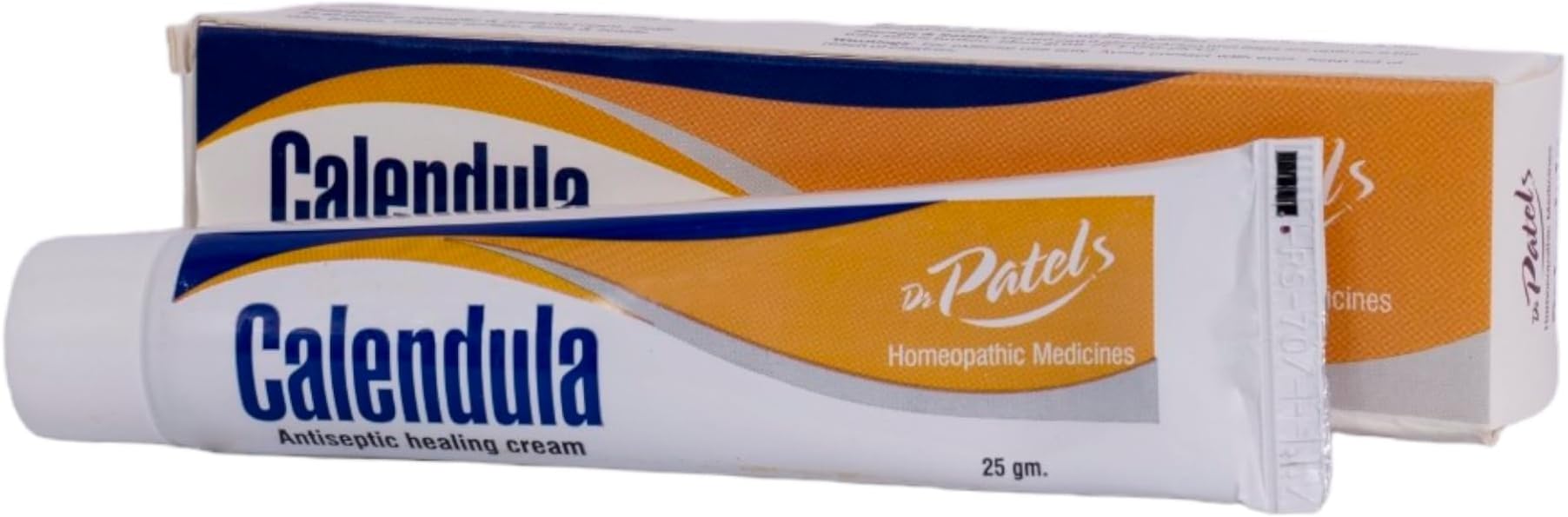 Dr Patel's Homeopathic Calendula Ointment - Antiseptic Healing Cream | All-Purpose Relief Ointment for wounds, ulcers, bedsores, postoperative wound, Bruises, Chapped Skin, Burns & Scalds - 25gms (Pack of 3)