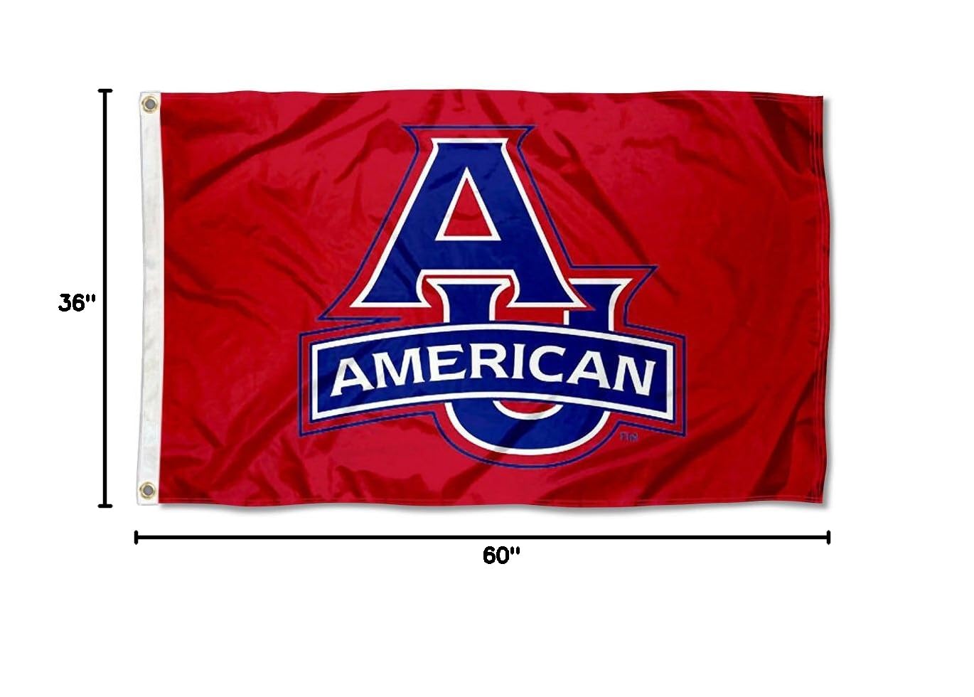American University Eagles Pennant – 12x30 Inch Felt Wall Banner, Officially Licensed College Decor