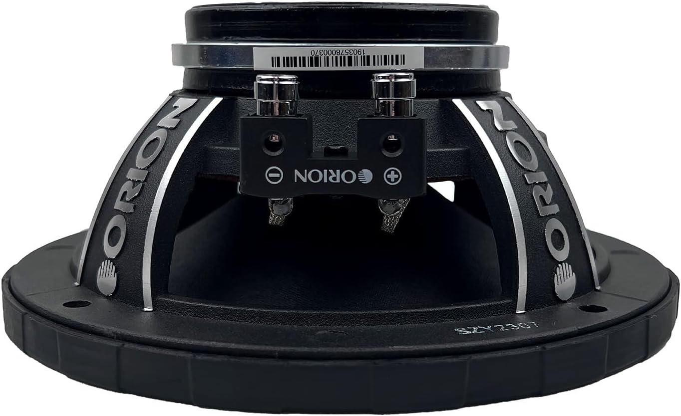 ORION HCCA64NDC HCCA Series 6.5” Ultra Efficient Neodymium Midrange Dust Cap Loudspeaker, 1400W Max Power, 350W RMS, 4 Ohm, 1.5” Voice Coil - High Output Pro Car Audio, Premium Quality Speaker (Pair)