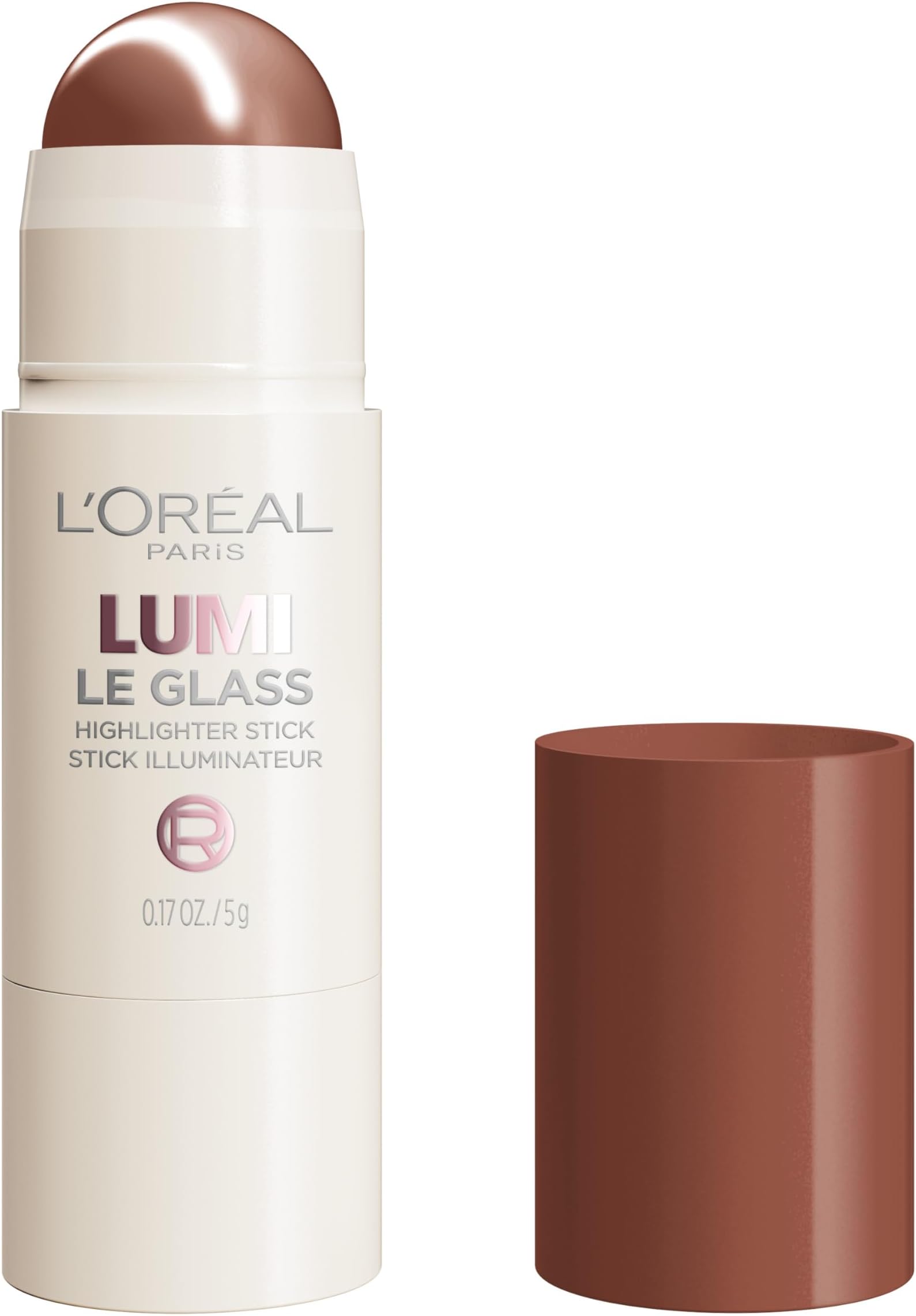 True Match Lumi Le Glass Highlighter Stick, Reflective, Translucent, Glassy Highlighter for Face and Body, 625 Sunset Amour, 0.17 Oz