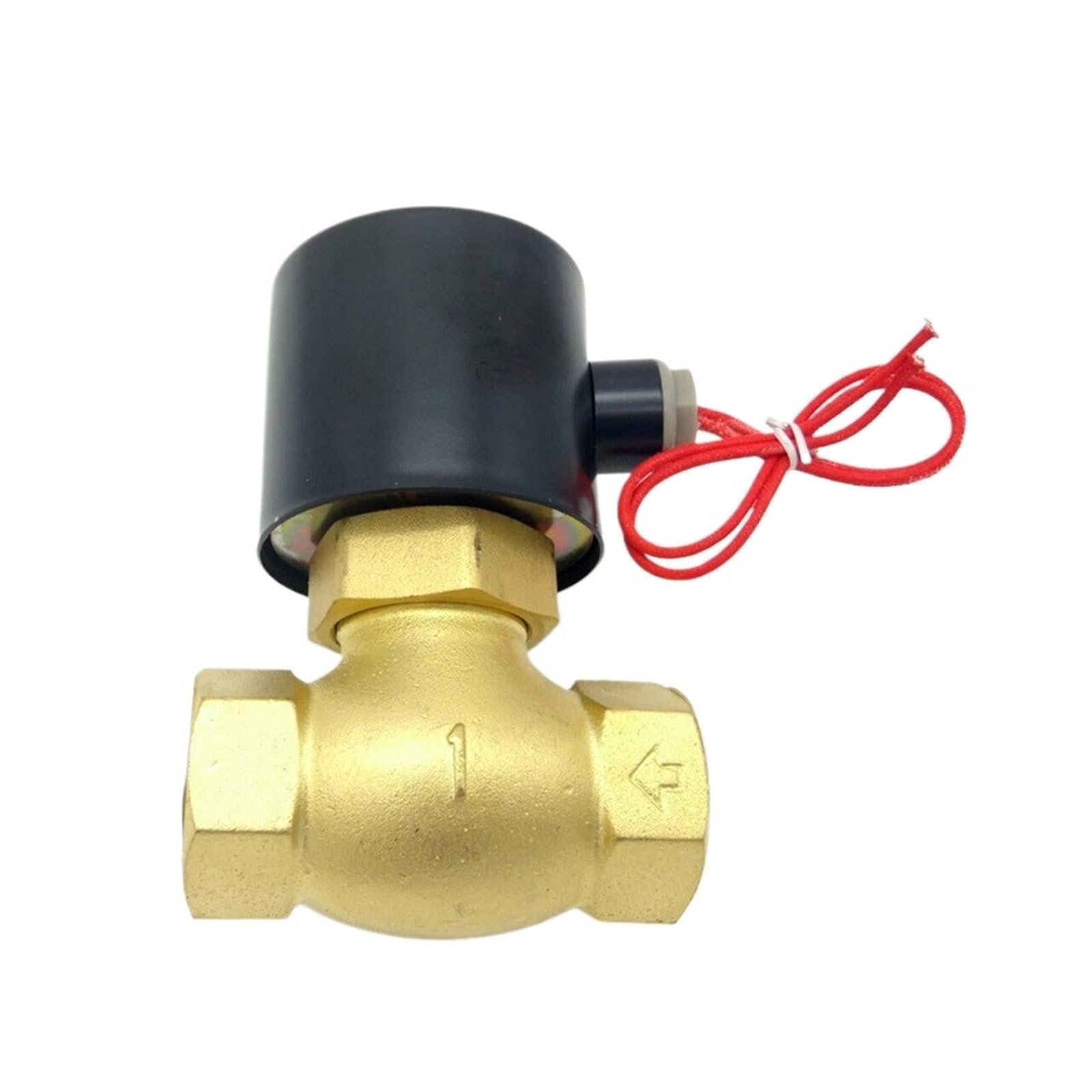Électrovanne en laiton AC220V anti corrosion à fermeture rapide G3/4