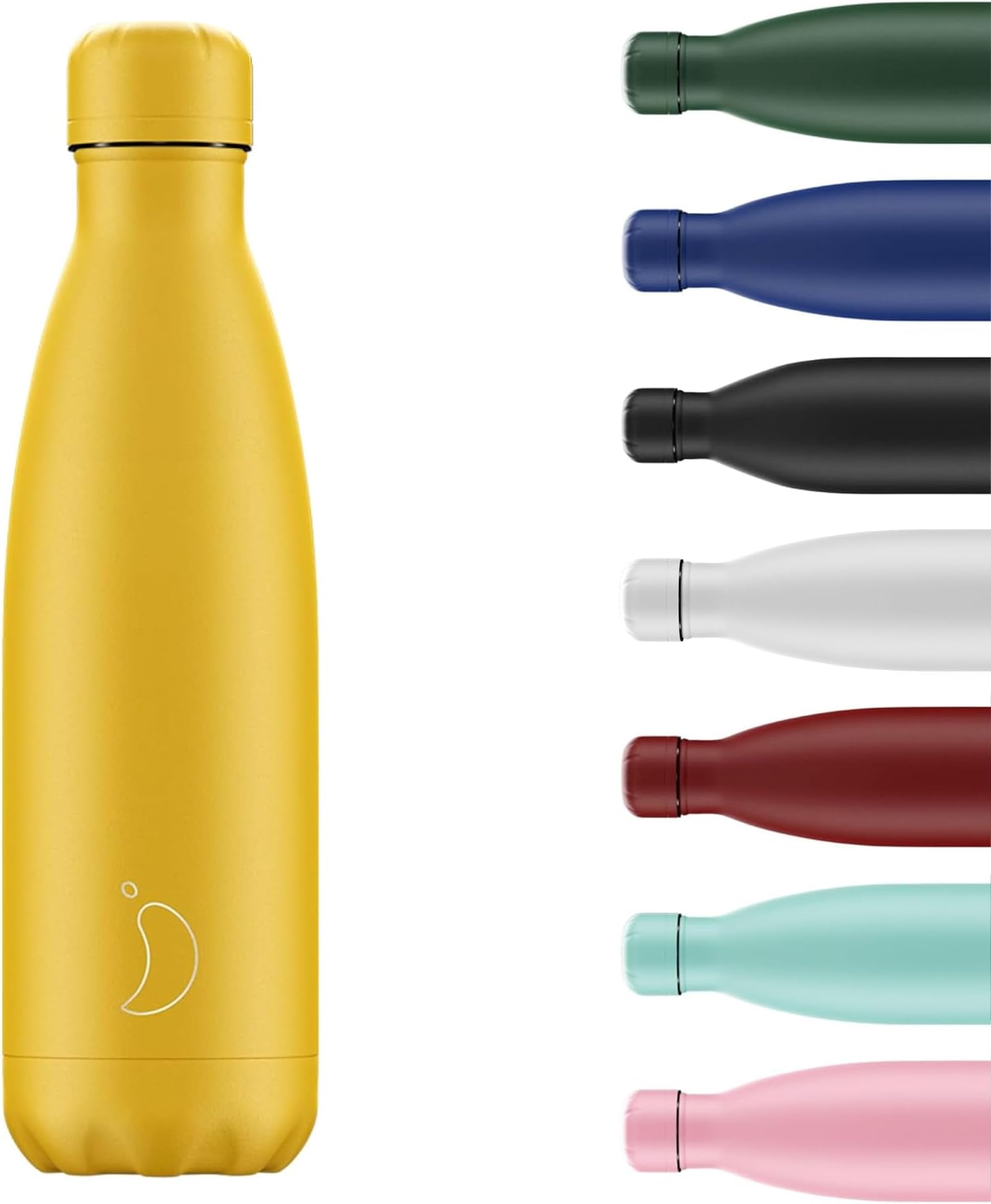 Water Bottle | Stainless Steel and Reusable | Leak Proof, Sweat Free | Blush