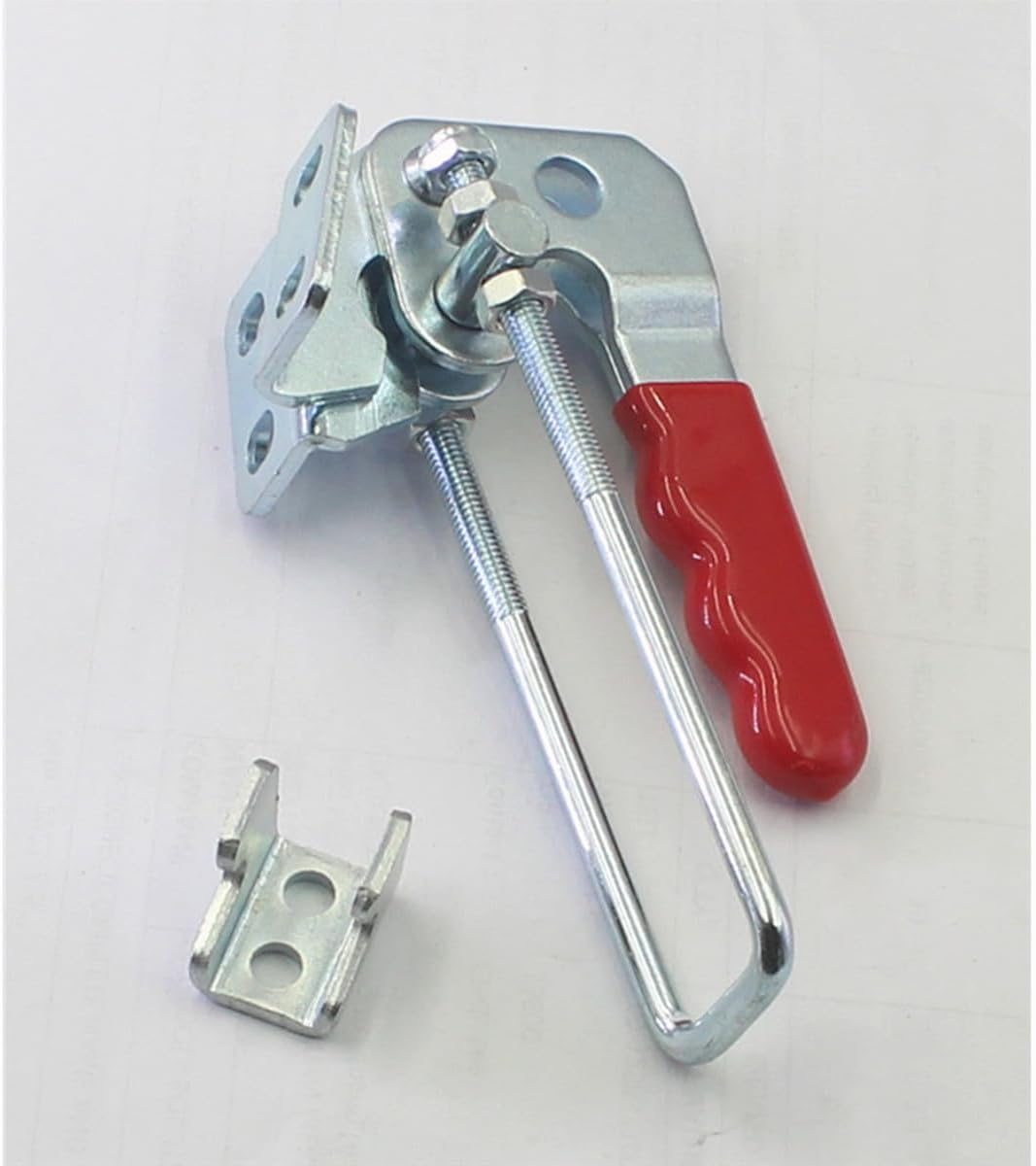 4Pcs GH-40840 Two Function Toggle Latch Clamp 200Kg /485Lbs Capacity Pull Action Adjustable Latch U Bolt(Medium：40840)