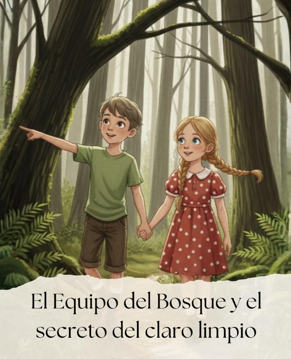El Equipo del Bosque y el secreto del claro limpio: Un cuento infantil sobre la ecología y el cuidado del medio ambiente. Libro educativo para niños ... sobre la responsabilidad y la naturaleza.